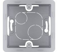 Коробка накладного монтажа Legrand - 1 пост - INSPIRIA - алюминий 673982