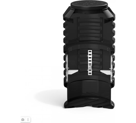 Пластиковый колодец КН-780 с крышкой D560 мм, высота 1600 мм Промрукав PR08.32385