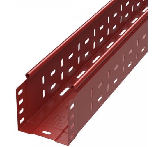 Лоток перфорированный Промрукав Стандарт 200x50x3000 (0,8 мм ) RAL 3000 3м. PR16.1905