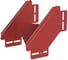 Угол вертикальный внешний Промрукав 90 градусов Стандарт 200x100 RAL 3000 1шт. PR16.5287 1