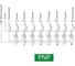 Распределительная коробка VELLEDQ M12-A3-8K4P-DZP , разъем М12, портов 8, 4pin, PNP,разъем DZP 08-00034473 4