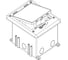 Лючок KOPOS PrimePort на 3 модуля 45х45 PP-SOB (S) PP-SOB-3S 5