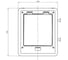 Лючок KOPOS PrimePort на 3 модуля 45х45 PP-SOB (S) PP-SOB-3S 6