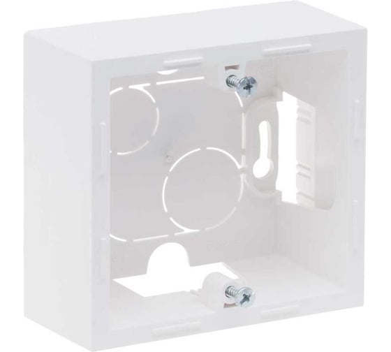 Накладная коробка Legrand SUNO 1 пост, белый 721194