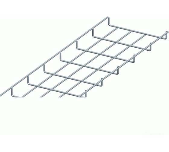 LANMASTER Лоток проволочный 100х400мм, Ф4.5мм, оцинкованный, 3 метра LAN-MT100x400-4.5EZ