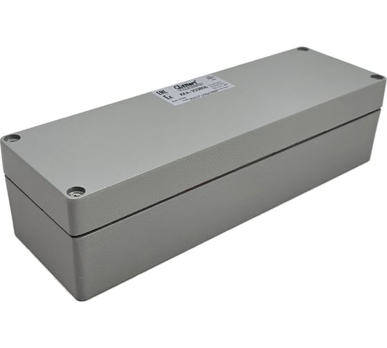 Корпус алюминиевый взрывозащищённый Effert 250х80х64 ККА-250806