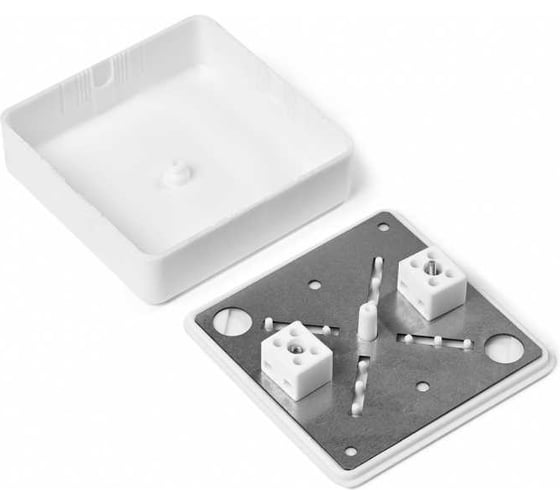 Коробка монтажная огнестойкая пластиковая ПТК Пожтехкабель КМОП IP31 (4к х 2,5мм²) 100х100х30 072-022
