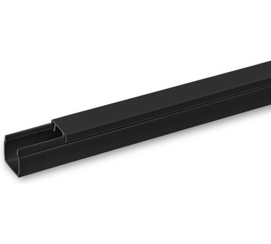 Кабель-канал TDM ELECTRIC черный 60х40, 1 метр, упаковка 2 штуки SQ0402-4909