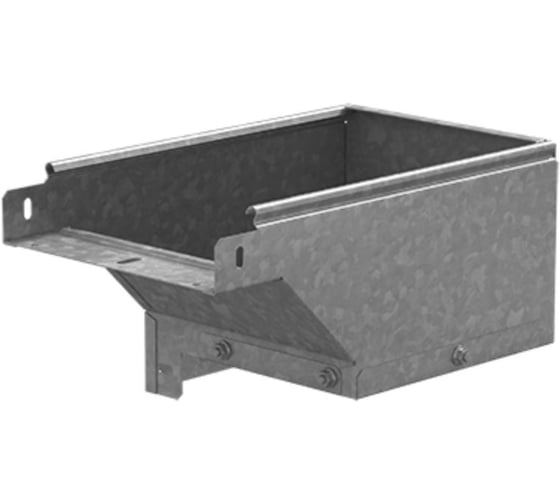 Поворот вертикальный вниз левый EKF 80x200мм pvnl802008