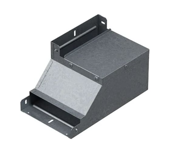 Поворот вертикальный вверх левый EKF 100x150мм HDZ pvvl1001508-HDZ