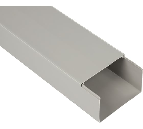 Кабель-канал ЭРА KK-G-100-60 серый 100x60мм 8м Б0072900