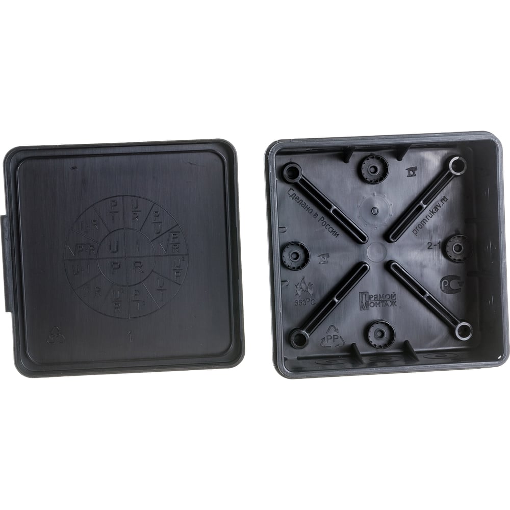 коробка распределительная для прямого монтажа двухкомпонентная безгалогенная. промрукав коробка для прямого монтажа 100 100. промрукав hf 100х100х50 60-0300. коробка распределительная 100х100 промрукав. коробка распределительная для прямого монтажа двухкомпонентная безгалогенная.
