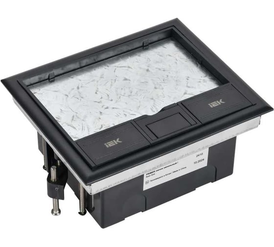 Лючок напольный IEK PRIMER на 8 модулей PM-LN12-08-O-20-K02