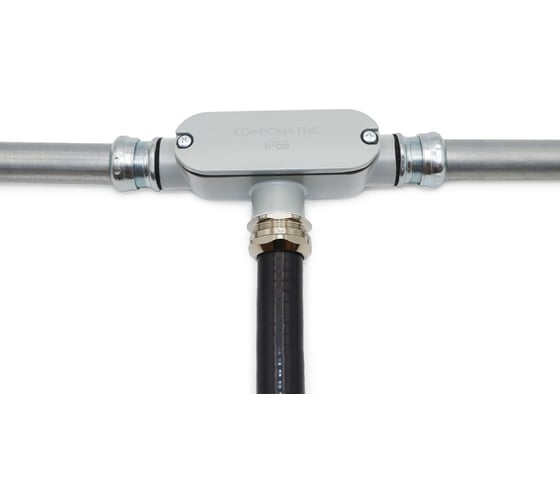 Коробка алюминиевая т-образная ГОФРОМАТИК КАТ М20 IP66 zeta60102