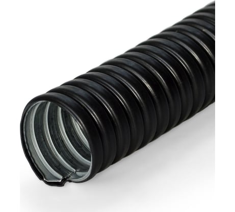 Металлорукав УРАЛ ПАК (изоляция нг) - 15 мм черный (50) МР-1001015-050