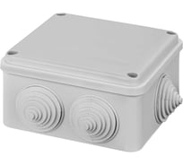 Коробка распределительная TDM ELECTRIC 100х100х50мм, крышка на винтах, IP55, 6 входов SQ1401-1234