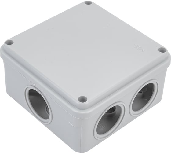 Коробка распределительная TDM ELECTRIC 100х100х50мм, крышка на винтах, IP55, 6 входов SQ1401-1234