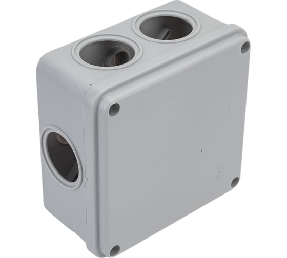 Коробка распределительная TDM ELECTRIC 100х100х50мм, крышка на винтах, IP55, 6 входов SQ1401-1234