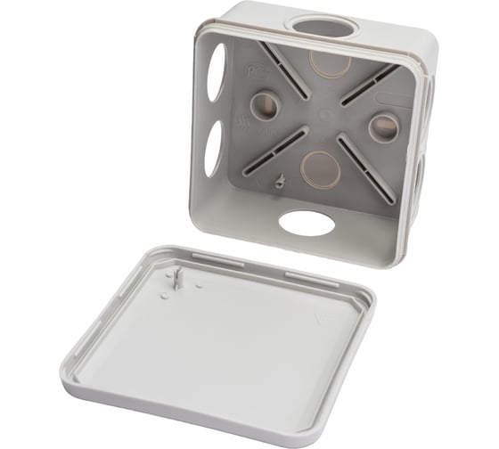 Коробка распределительная TDM ELECTRIC 100х100х50мм, крышка, IP55, 6 входов SQ1401-1255