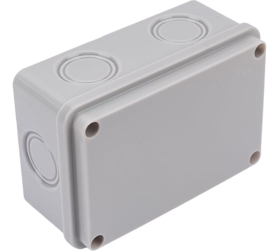 Коробка распределительная TDM ELECTRIC 120х80х50мм, крышка, IP55, 6 входов, без гермовводов SQ1401-0825