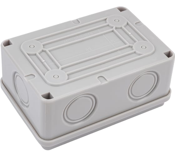 Коробка распределительная TDM ELECTRIC 120х80х50мм, крышка, IP55, 6 входов, без гермовводов SQ1401-0825