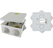 Коробка уравнивания потенциалов TDM ELECTRIC КУП ОП, 100x100x50 мм, шина 6x9, 8 групп, IP55, индивидуальный штрихкод SQ1401-1361