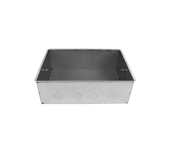 Коробка монтажная Systeme Electric MultiDesk для бетонных полов для люка на 16/24 модуля, сталь MDK10316