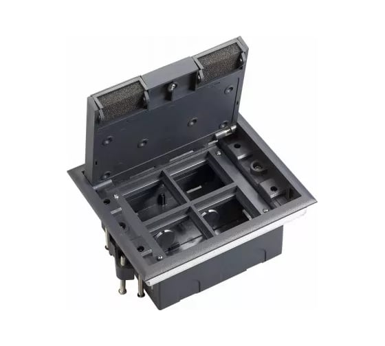 Люк Systeme Electric MultiDesk на 8 модулей IP40 для фальшпола с монтажной коробкой, тип MDK10 MDK10108