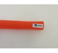 Гофрированная труба ПНД ZITEG D32мм (31/27) цвет оранжевый, 100м. 7930108870973