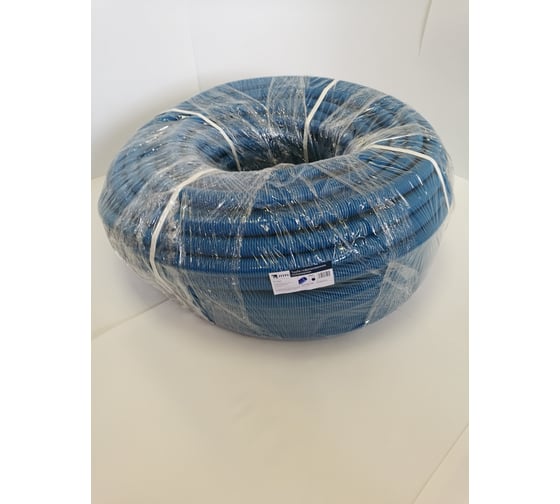 Гофрированная труба ПНД ZITEG D25мм (25/21) цвет синий, 100м. 7930108870942