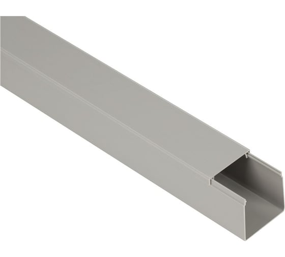 Кабель-канал ЭРА KK-G-40-40 серый 40x40мм 24м Б0072898