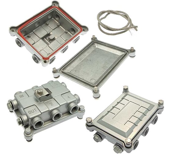 Корпус для РЭА RUICHI B002(135х105х65) 100305