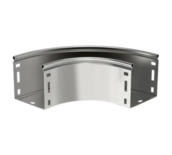 Плавный поворот IEK ESCA 90град тип Г01 80x80мм CPG01-0-90-080-080 1