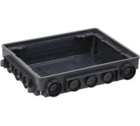 Напольная коробка IEK PRIMER ONFLOOR 12 KNU-12-PA-9011