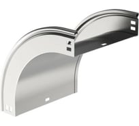 Плавный поворот IEK ESCA 90град тип В20 80x300мм CPV41-0-90-080-300