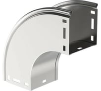 Плавный поворот IEK ESCA 90град тип В20 100x150мм CPV41-0-90-100-150