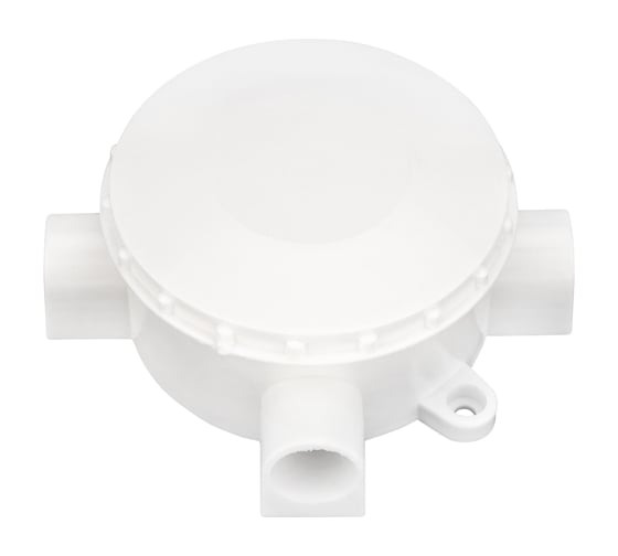 Распаечная трехрожковая коробка REXANT открытой установки 70x35 IP20 28-3065