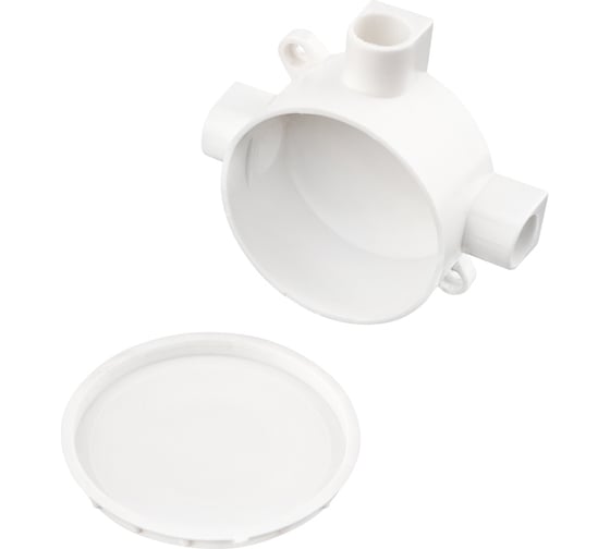 Распаечная трехрожковая коробка REXANT открытой установки 70x35 IP20 28-3065