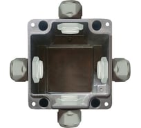 Металлическая соединительная коробка Магнито-Контакт МКС 4В «МОРОЗ» 00-00005379