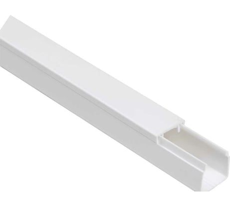 Кабельный канал DIRECT ELECTRIC ПВХ 25x16 белый DE19722026