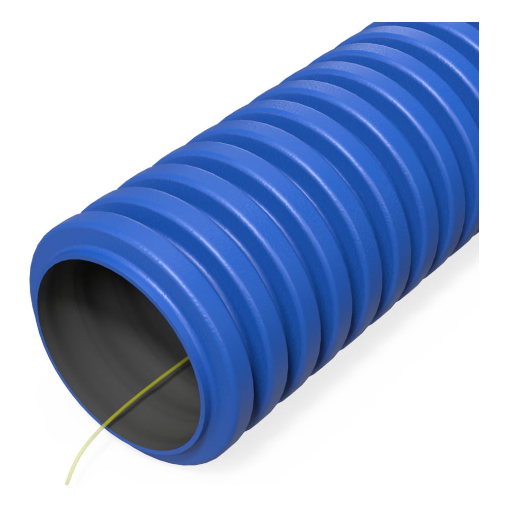 Гибкая гофрированная двустенная труба ПНД Промрукав тип 450 SN34 с ...