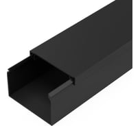 Кабель-канал Промрукав черный 2-й замок в п/э 60x40 2м PR03.0217