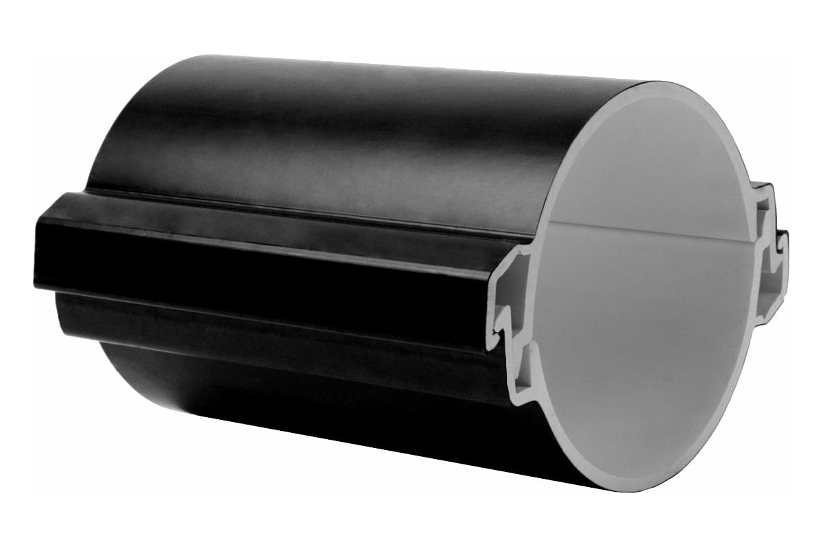 Гладкая труба EKF разборная ПВХ 110 мм 750Н , черная PROxima tr-pvc-110 ...