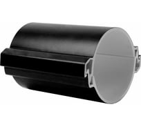 Гладкая труба EKF разборная ПВХ 110 мм 750Н , черная PROxima tr-pvc-110-750-black
