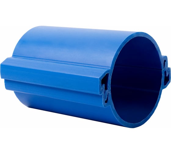 Гладкая труба EKF разборная ПНД 110 мм 450Н, синяя PROxima tr-hdpe-110-450-blue