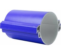 Гладкая труба EKF разборная ПВХ 110 мм 750Н синяя PROxima tr-pvc-110-750-blue