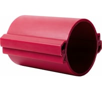 Гладкая труба EKF разборная ПНД 110 мм 450Н красная PROxima tr-hdpe-110-450-red