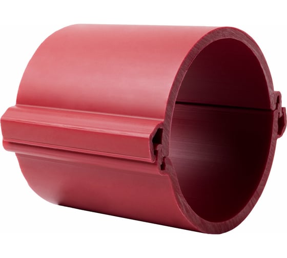 Гладкая труба EKF разборная ПНД 160 мм 750Н , красная PROxima tr-hdpe-160-750-red