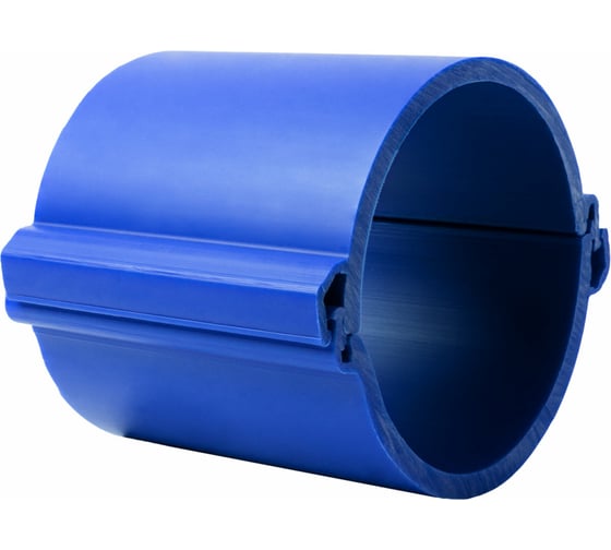 Гладкая труба EKF разборная ПНД 160 мм 750Н , синяя PROxima tr-hdpe-160-750-blue