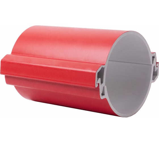 Гладкая труба EKF разборная ПВХ 110 мм 750Н красная PROxima tr-pvc-110-750-red
